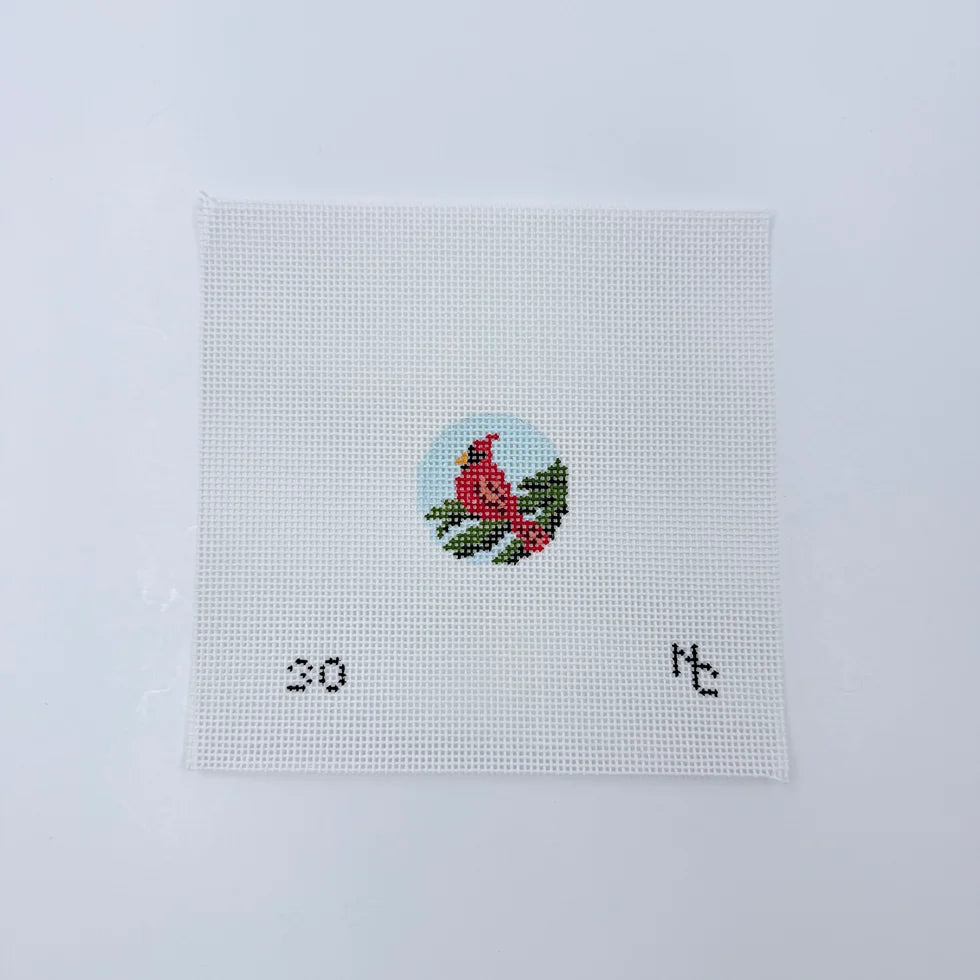 Needle Crossings 30 Cardinal Key Fob