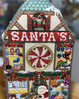 CBK CBK-sa-ds08 Starke Art Santa's Workshop Brick Cover