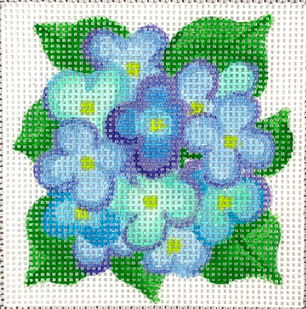 Kate Dickerson INSSQ3-36 3" Square Hydrangeas