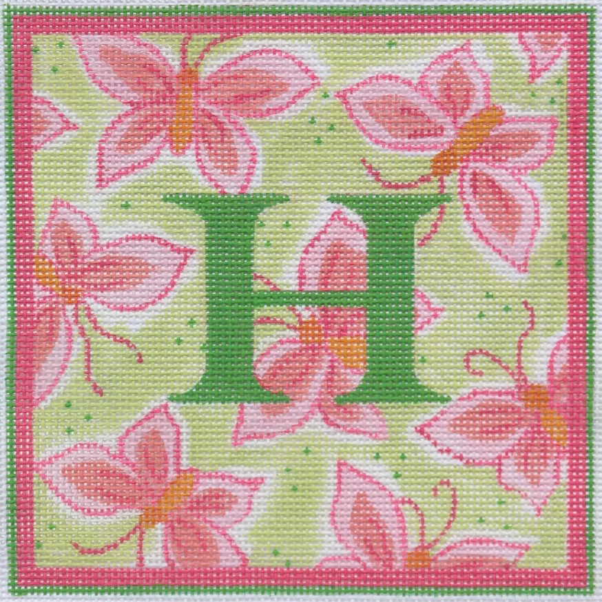 Kate Dickerson ALL-05 Lilly Letter Butterflies