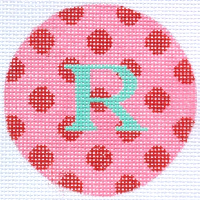 Kate Dickerson ALB-24 Pink with Red Polka Dots