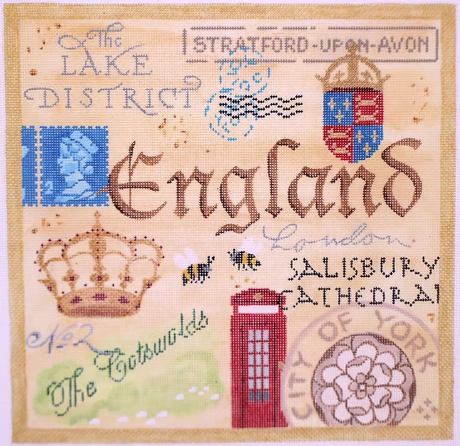 Kate Dickerson PL-397 England Collage
