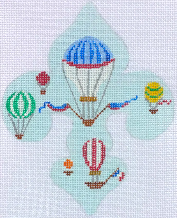 Kate Dickerson OM-62 Parisian Balloons Fleur de Lys