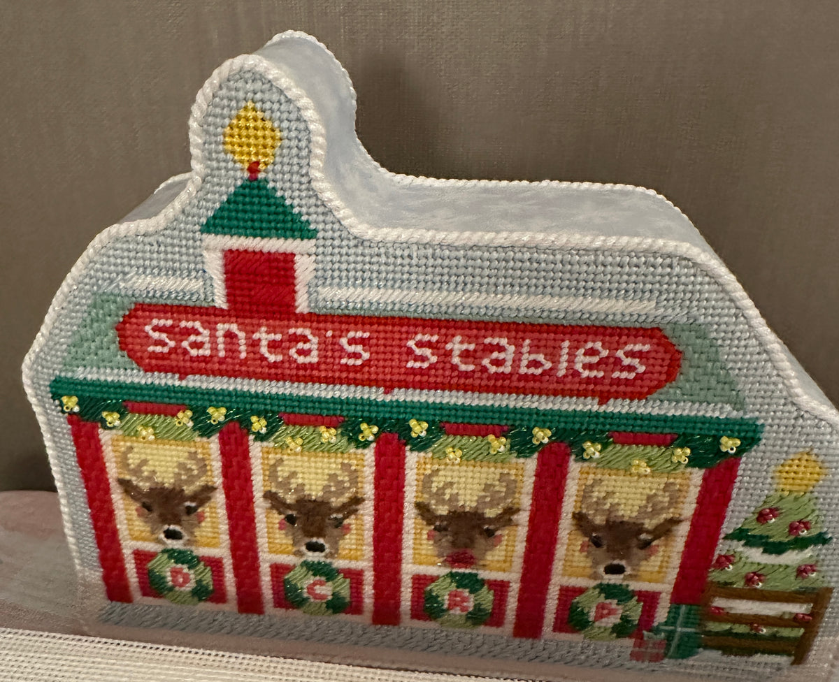 Lucky Lotus Santa's Stable Christmas Village
