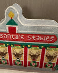 Lucky Lotus Santa's Stable Christmas Village