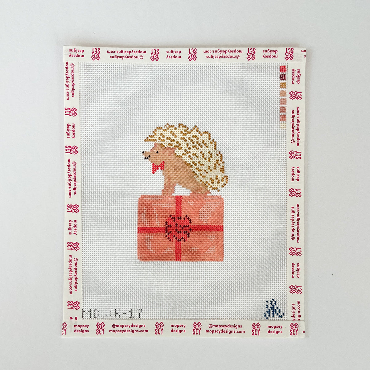 Mopsey Designs Jenny Koland Hedgie on a Prezzie