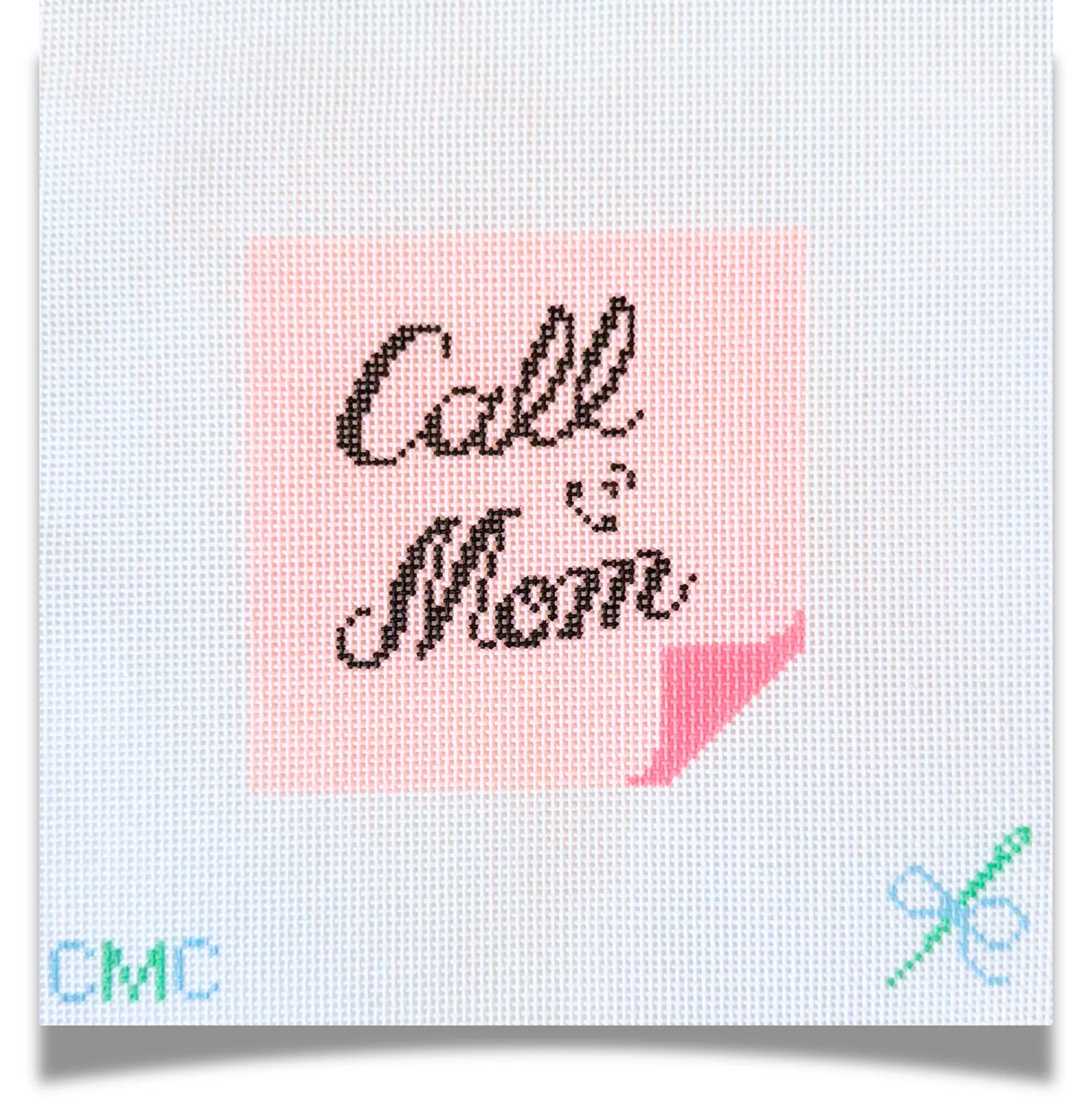 CMC Stitches -"Call Mom" Pink Post-It