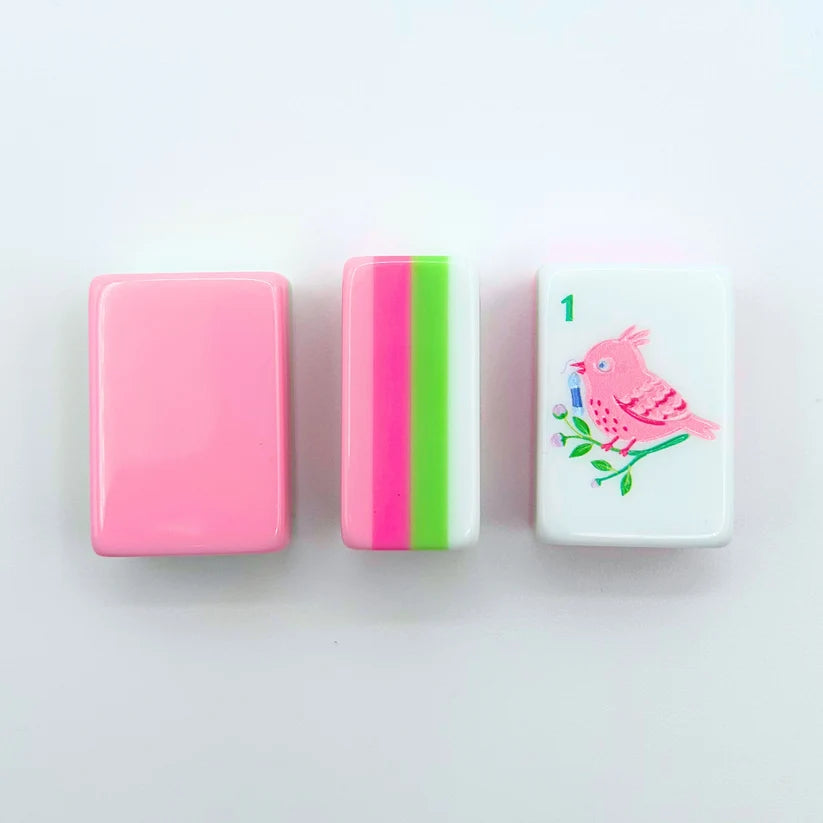 Lucky Lotus Needlepoint themed Mahjong Tiles - PREORDER