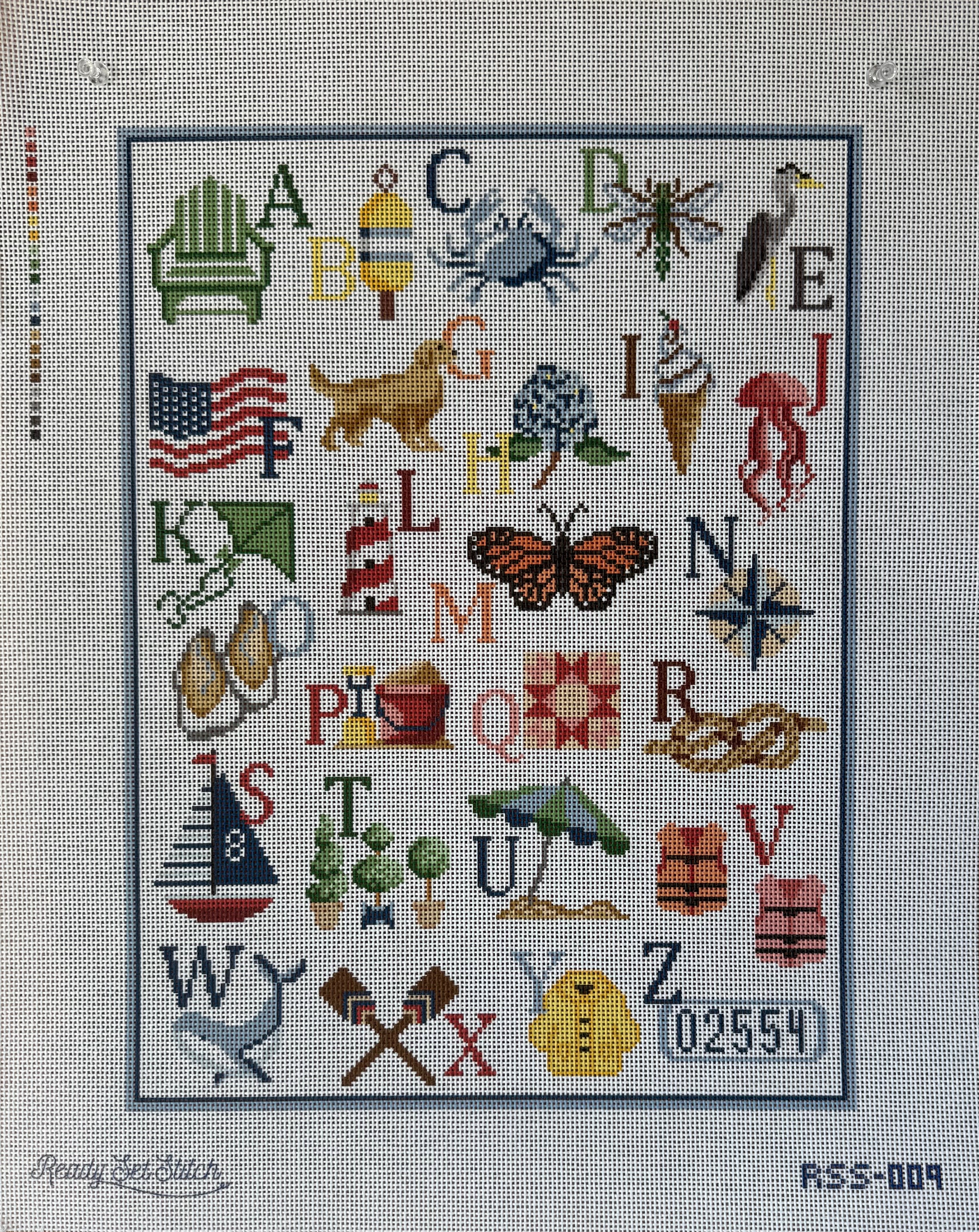 Ready Set Stitch RSS-009 Coastal Alphabet
