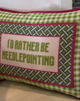 Allison Ivy Designs - I'd Rather Be Needlepointing