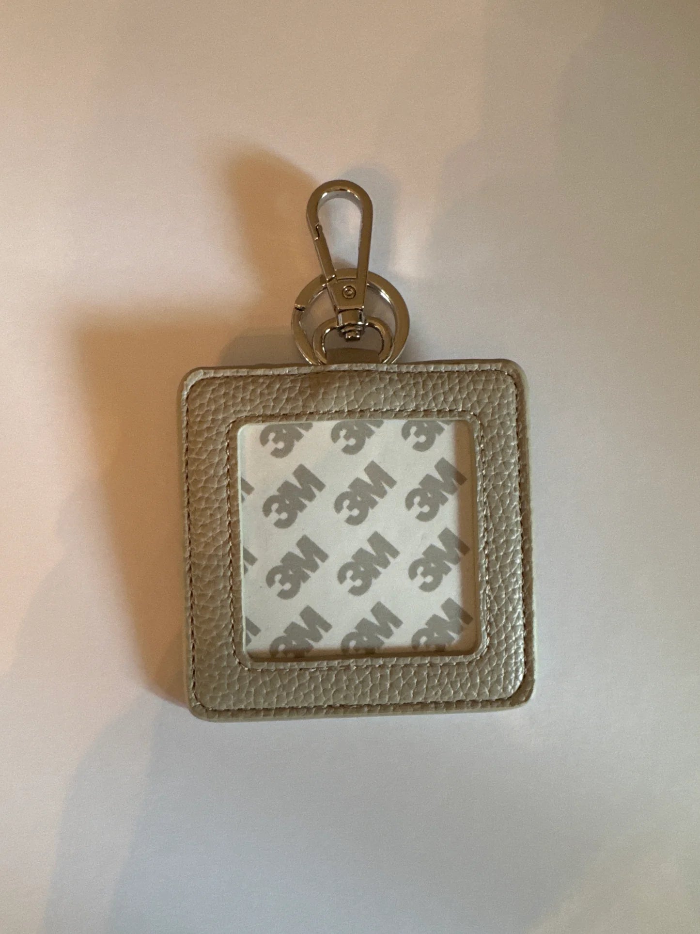 Needlepointers Anonymous Greige Bag Charm