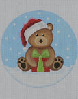 Pepperberry BB13 Brown Santa Bear with Present