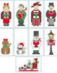 Kathy Schenkel BG111A Victorian Christmas Figures