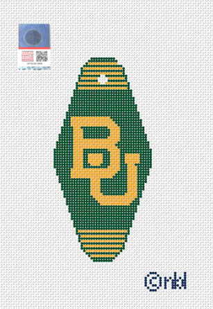 Needlepoint by Laura Baylor Hotel Key
