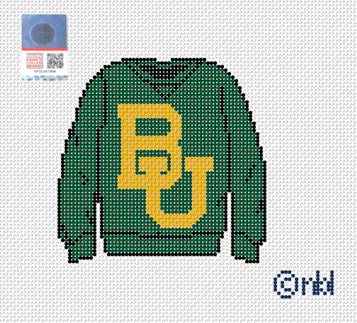 Needlepoint by Laura Baylor Sweatshirt