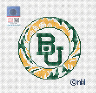 Needlepoint by Laura Baylor Artichoke Round