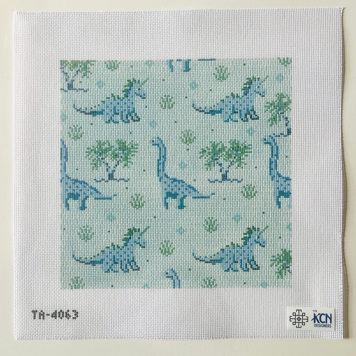 KCN Designers TA4063 Dinosaur Square Canvas