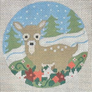 Danji Designs CH-1364 Woodland Creatures Round - Fawn