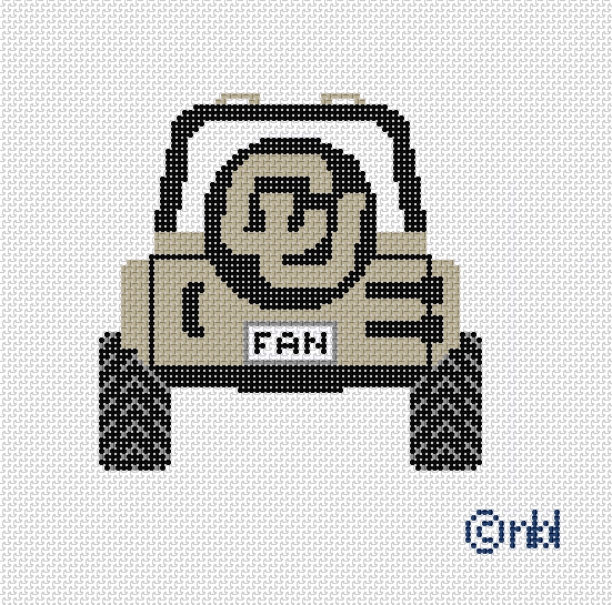 Needlepoint by Laura Colorado Jeep