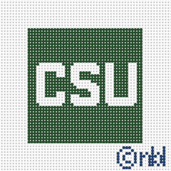 Needlepoint by Laura Colorado State Mini Square 2.2