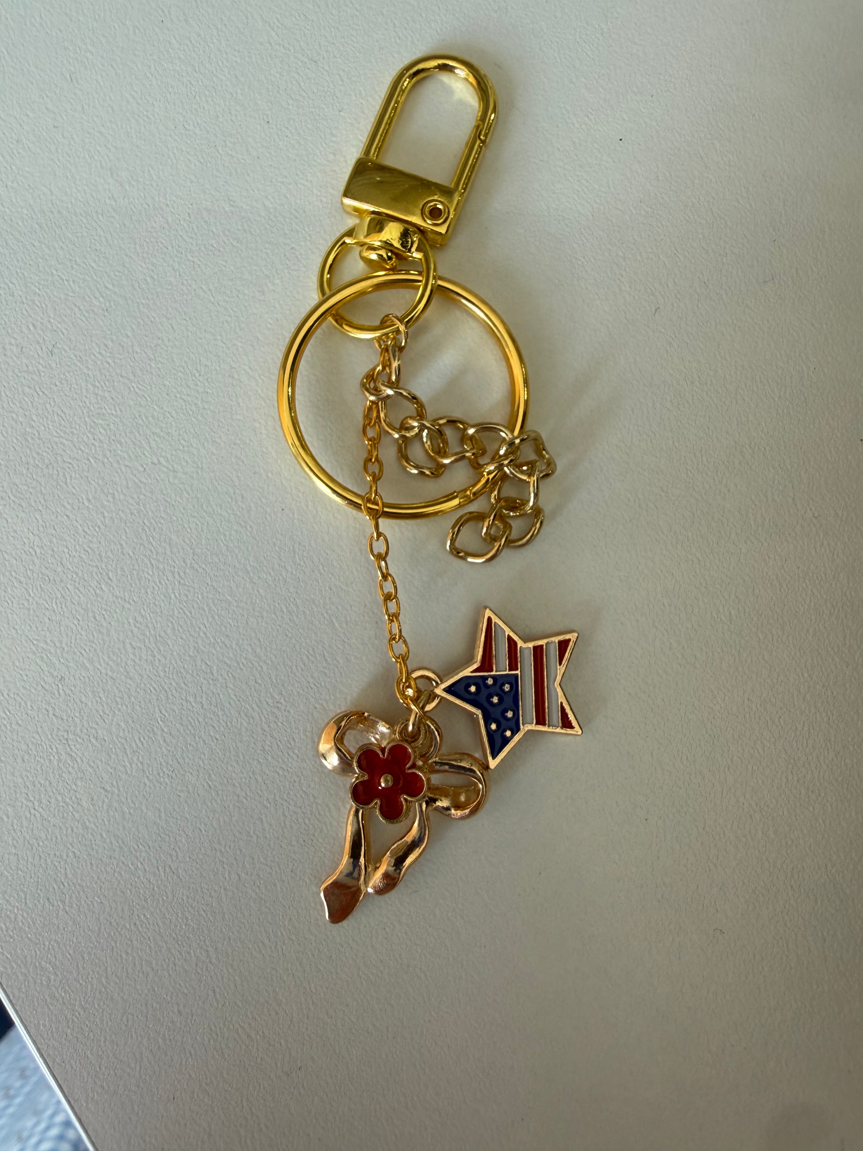 Ready Set Stitch BC-13 American Flag with Star Flag Charm Bundle