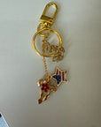 Ready Set Stitch BC-13 American Flag with Star Flag Charm Bundle