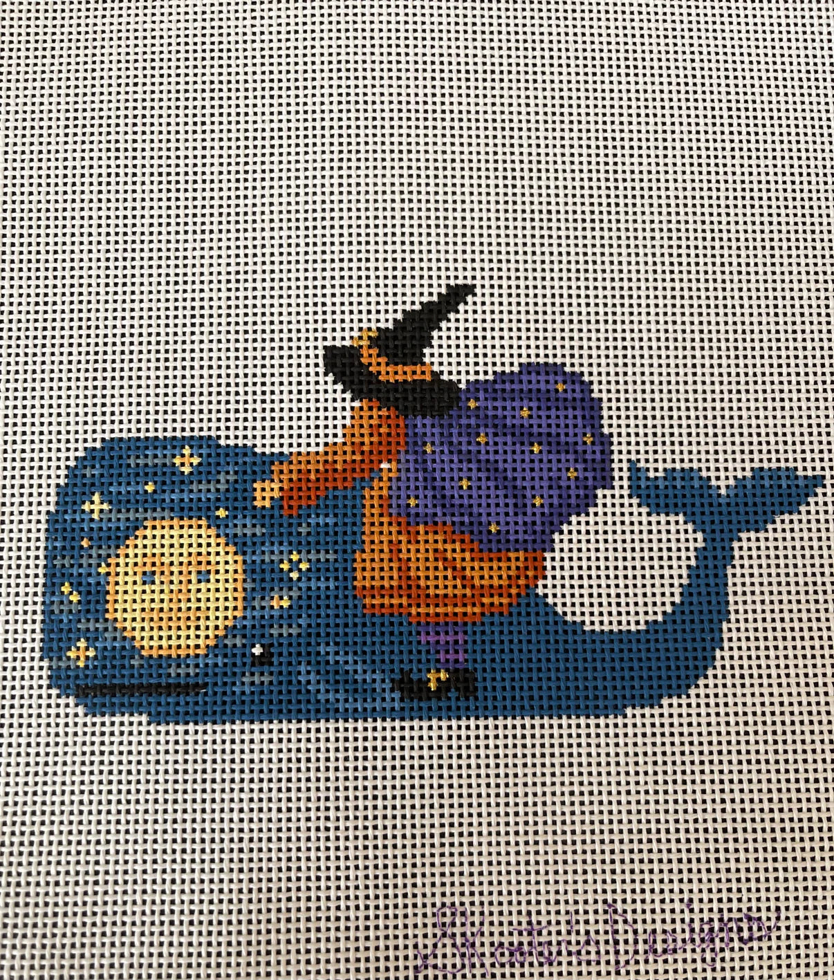 Skooter's Designs SKD-32 Witch on a Whale