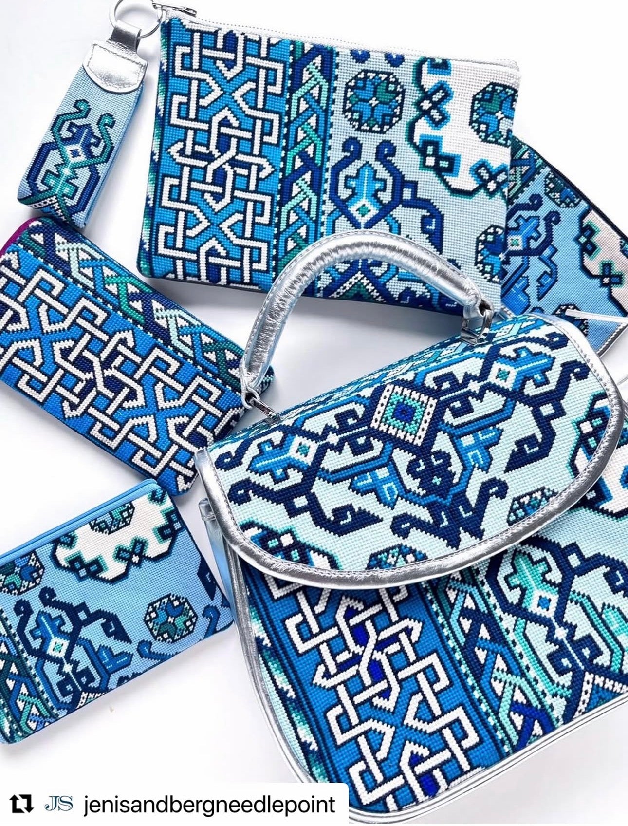 Jeni Sandberg JS-206B Holbein Key Fob