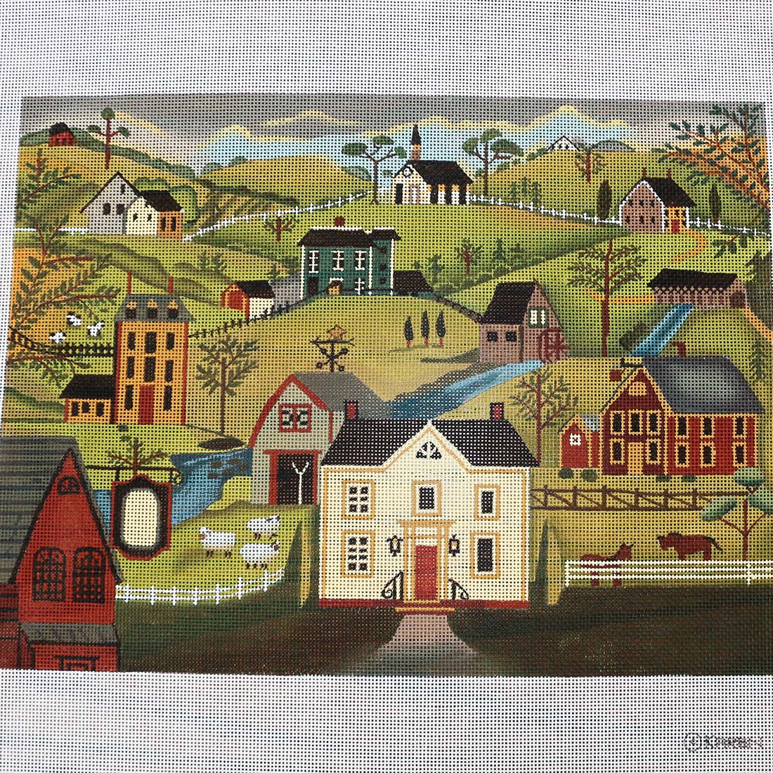 Ewe and Eye 260 Village Scene