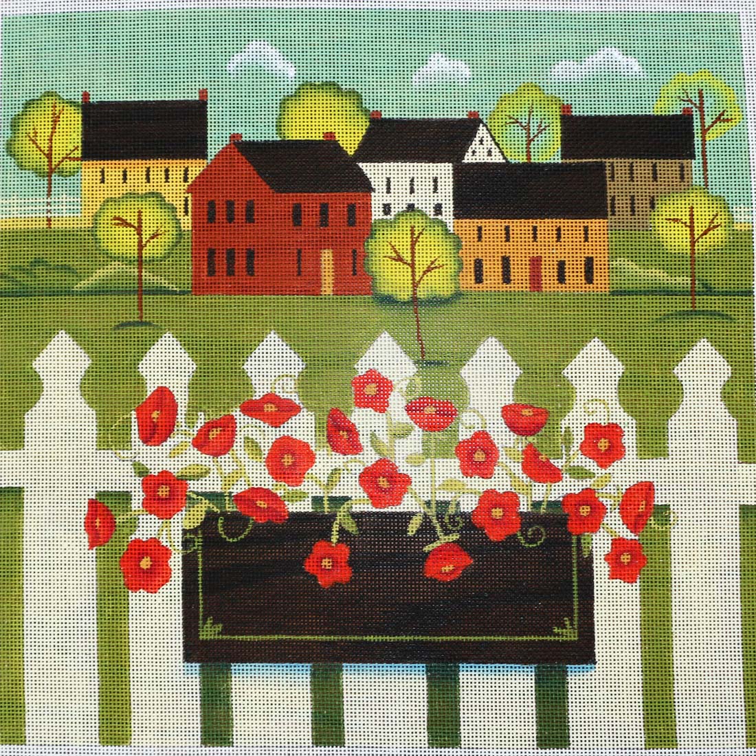Ewe and Eye 263 Town with Flower Box