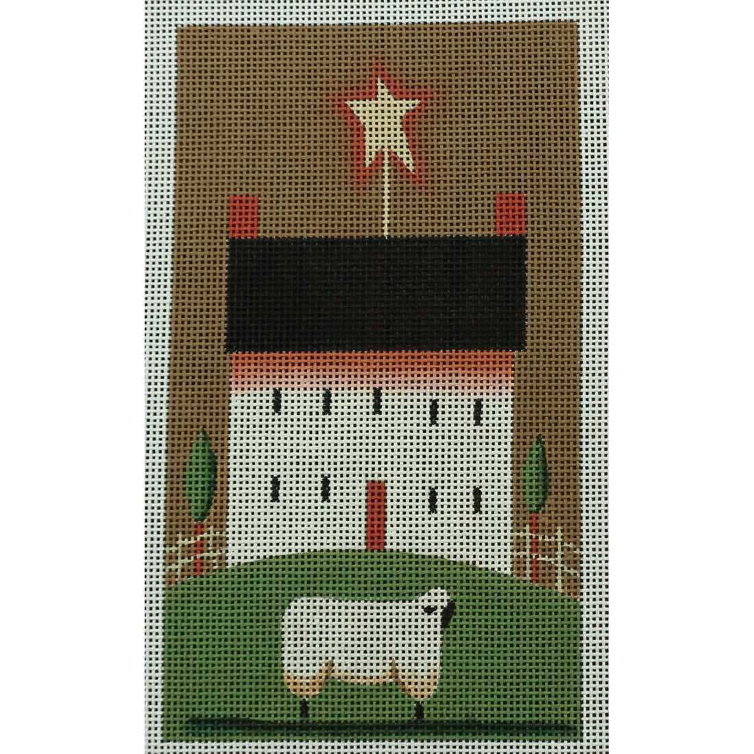 Ewe and Eye 363 Sheep and House with Star