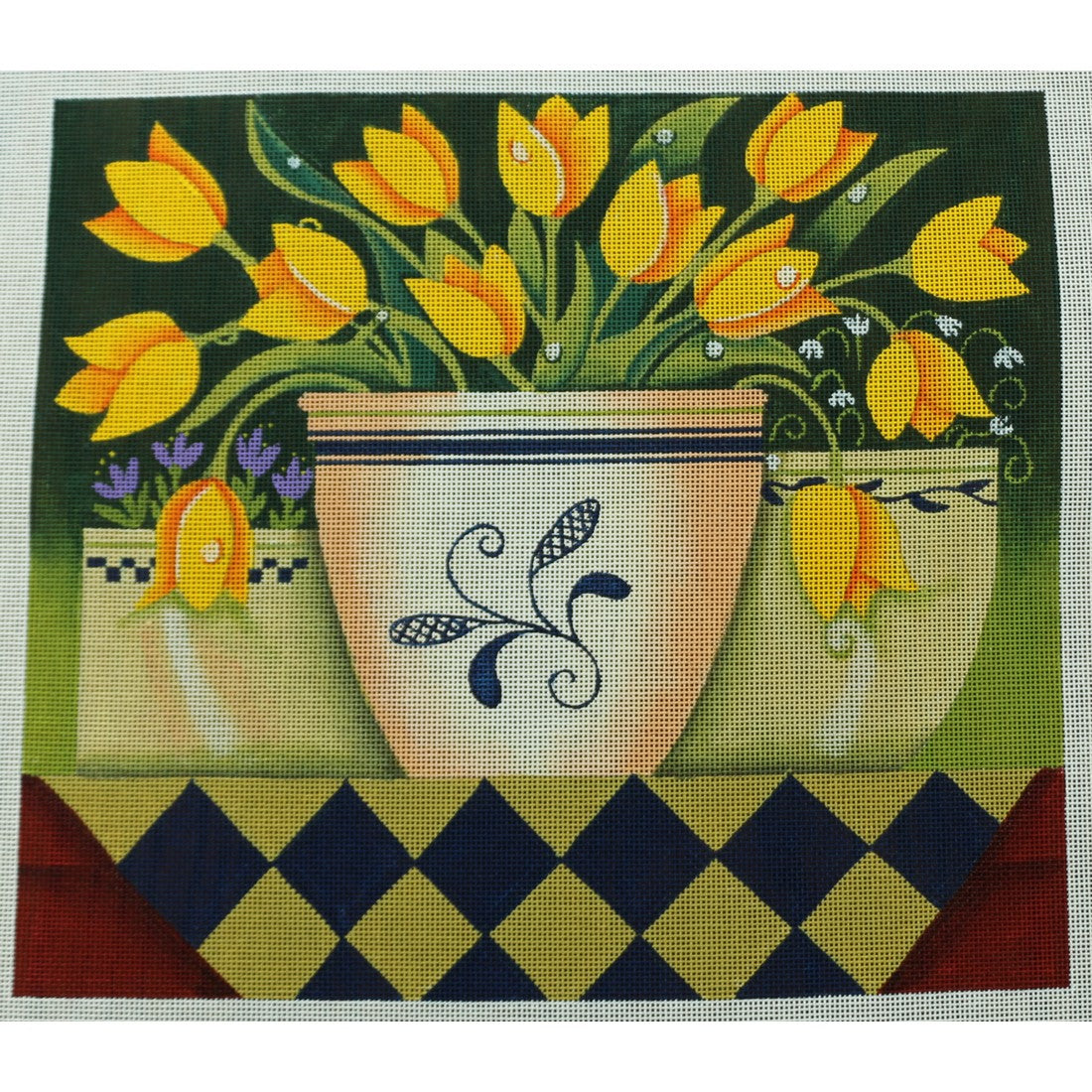 Ewe and Eye 413 Yellow Tulips
