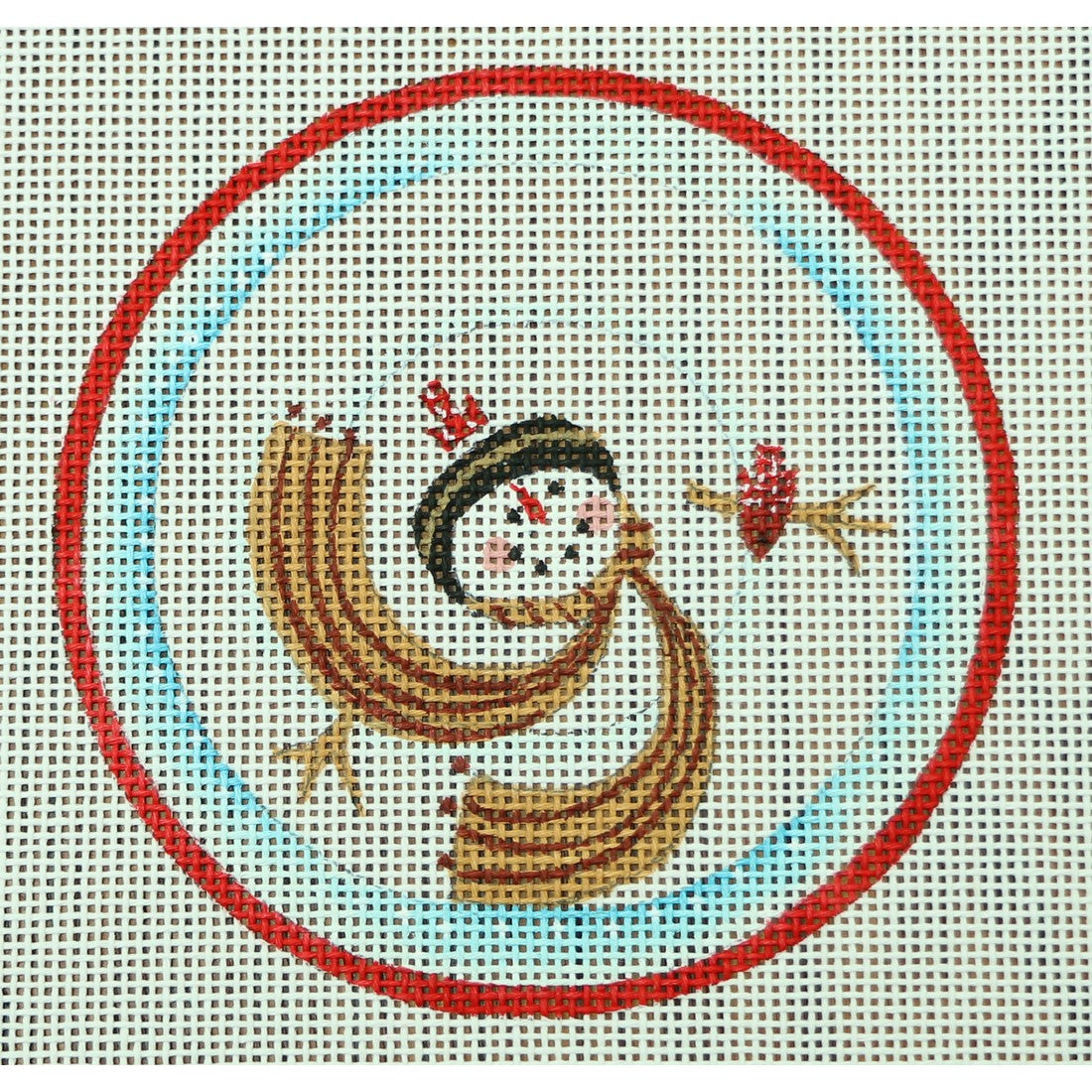 Ewe and Eye 419 Swirling Snowman