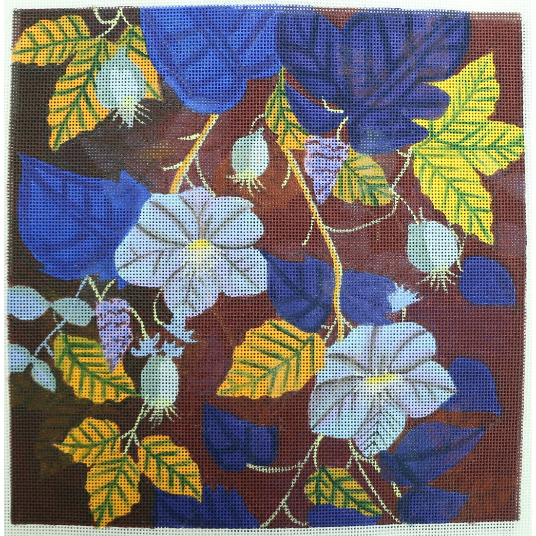 Ewe and Eye 767 Lavender Abutilon Floral Pattern