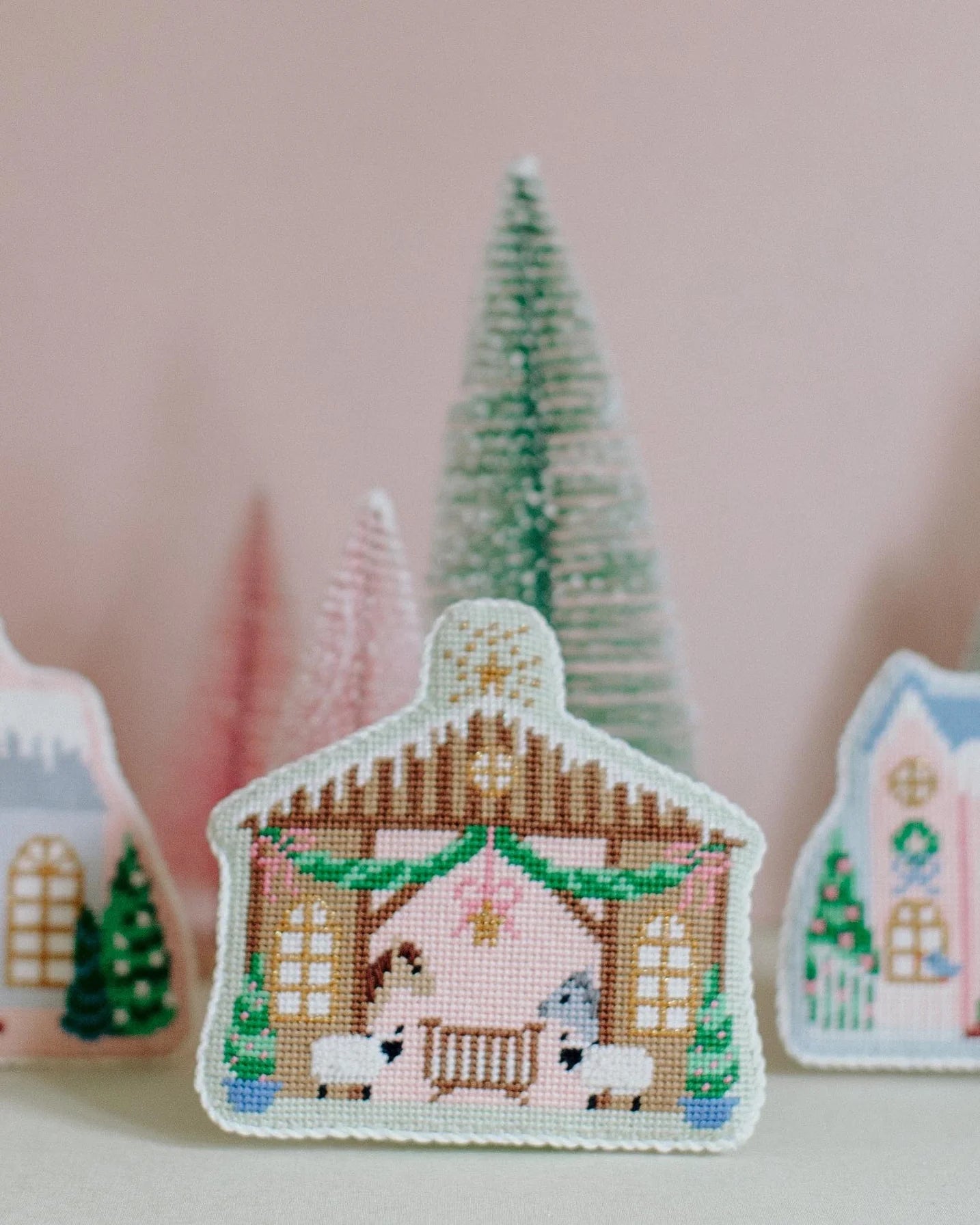 LePoint Studio Christmas Village Stable – Stitch by Stitch