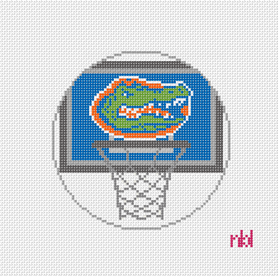 Needlepoint by Laura Florida Basketball Net