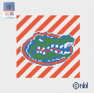 Needlepoint by Laura Florida Stripe Canvas