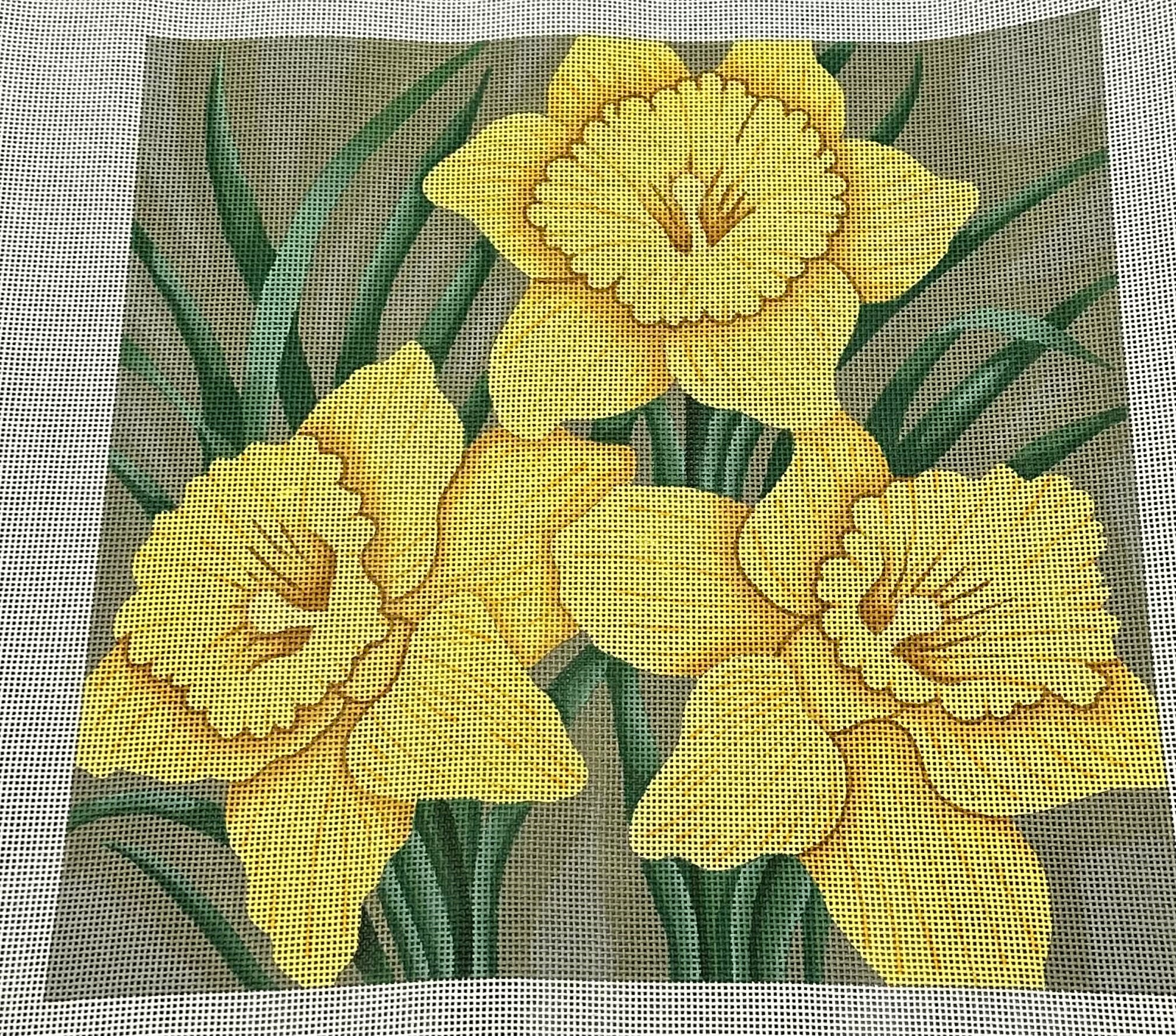 JP Needlepoint V327 Daffodils