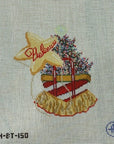 Wheelhaus Needlepoint WN-BT-150 2025 Christmas Tote - Tis The Season