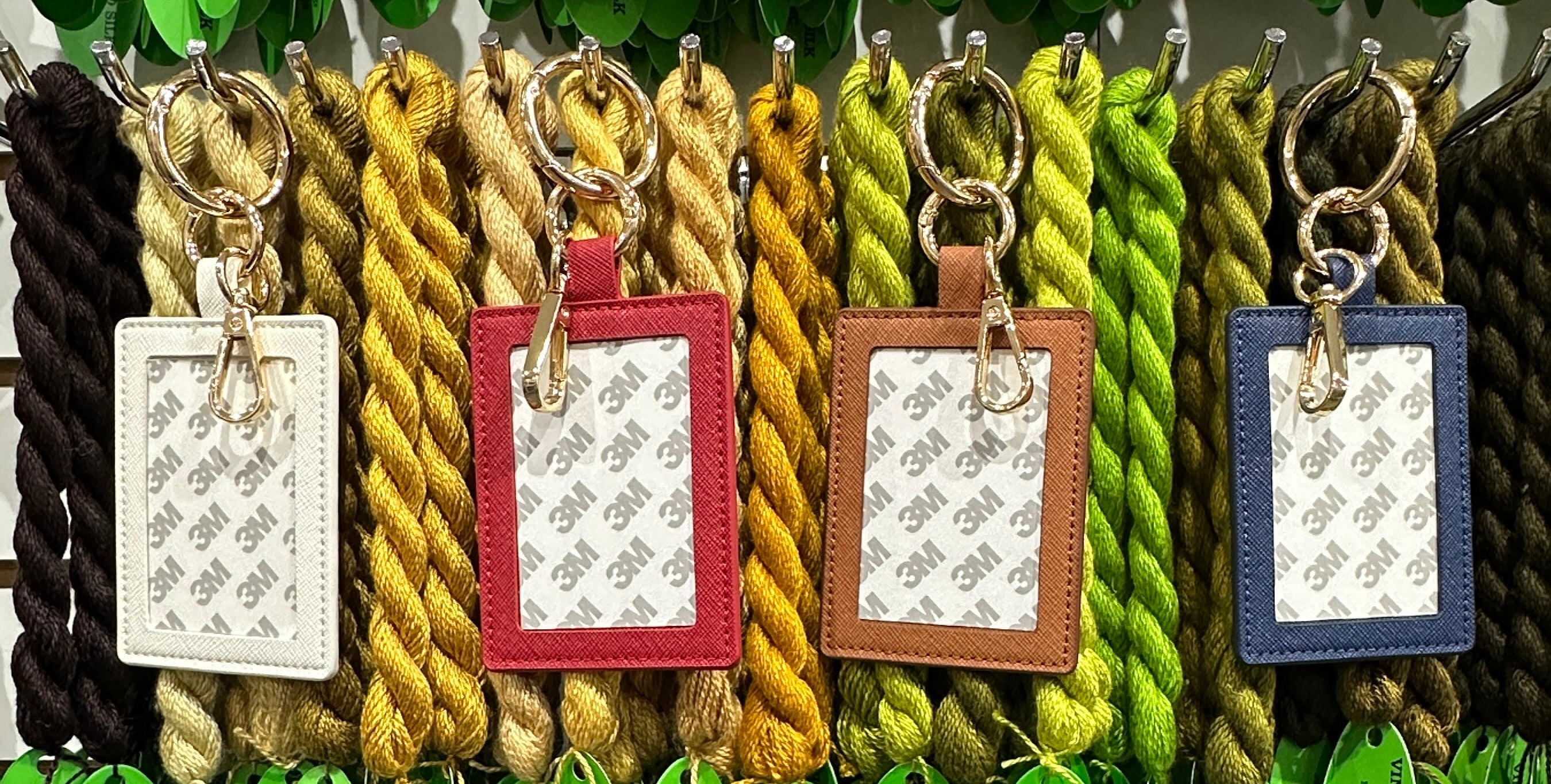 Lovemhbstudios Rectangle Leather Bag Tag