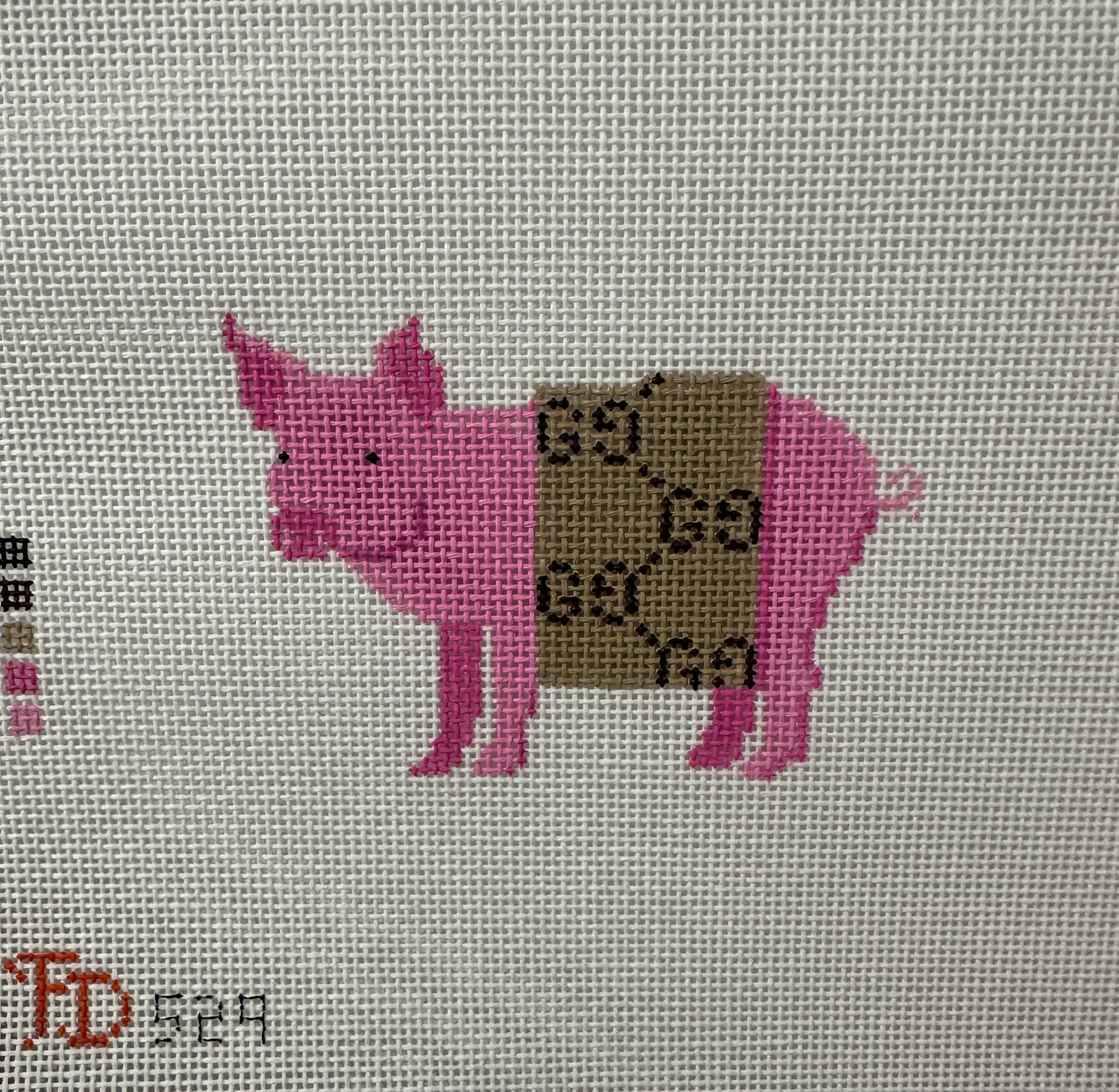 The Collection Froopy Designs FD529 Pig in a GG Blanket