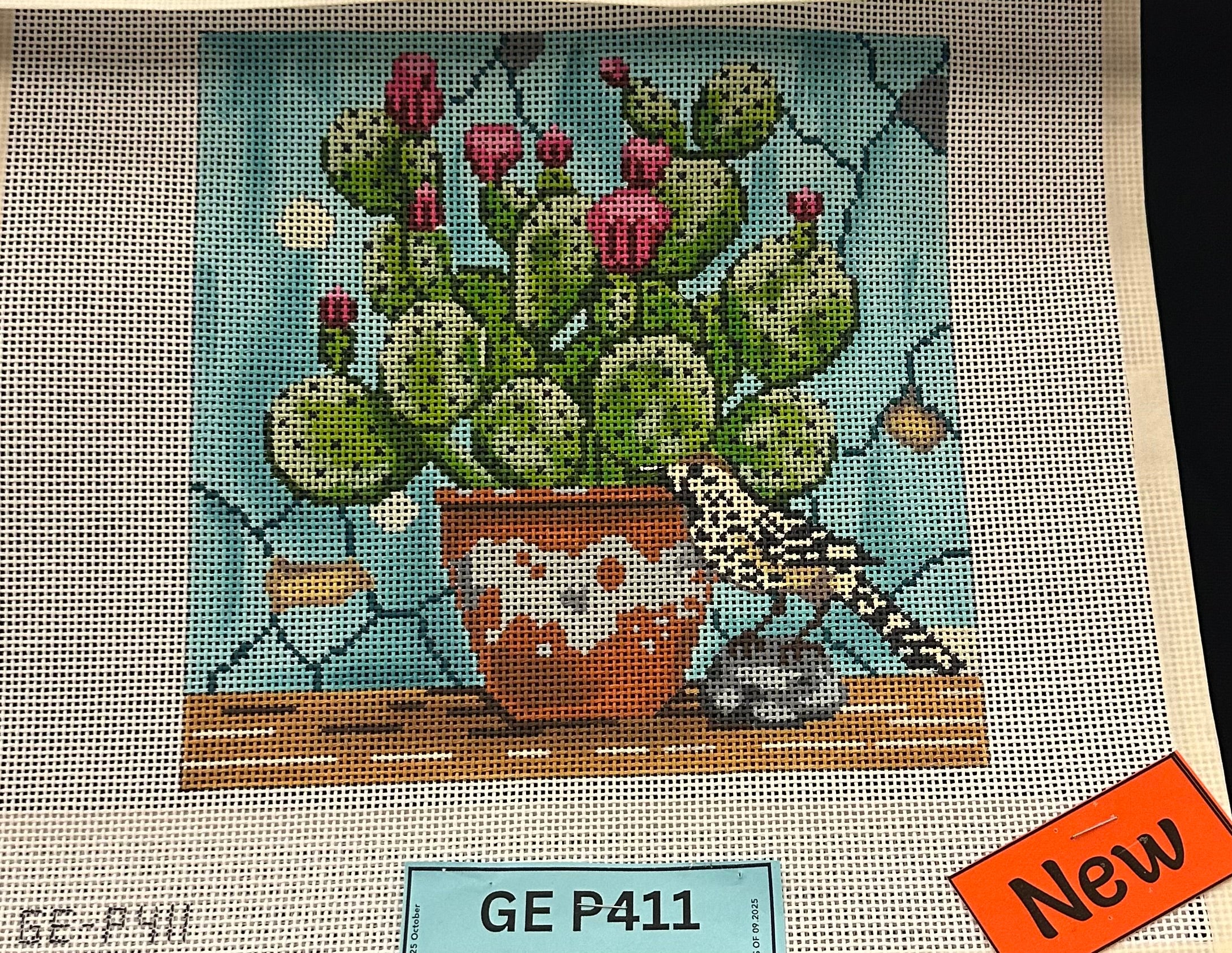 Alice Peterson GE P411 Prickly Pear and Wren