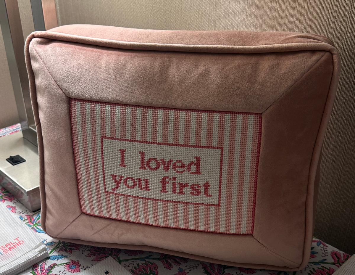 Salt and Sand Needlepoint Designs SSD-146P I Loved You First