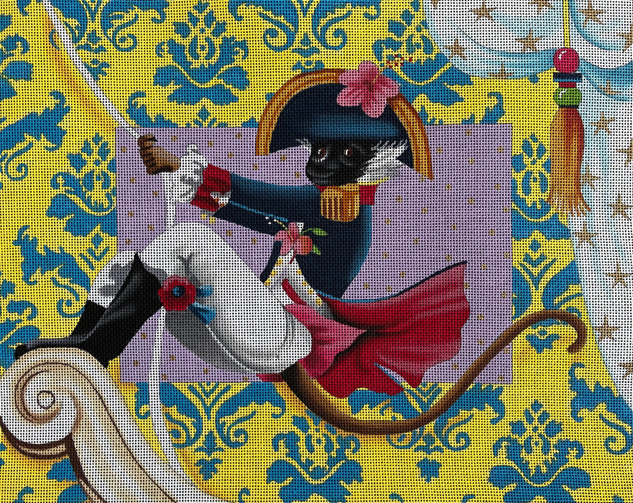Colors of Praise AN412 Napolean Monkey – Stitch by Stitch