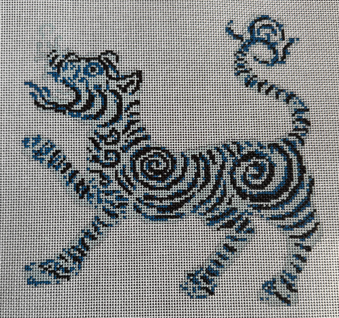 Gingham Stitchery Tibetan Tiger