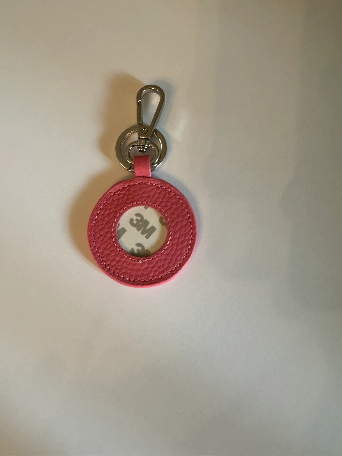 Needlepointers Anonymous Hot Pink Key Fob