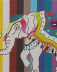 Colors of Praise CL013 Elephant on Stripes