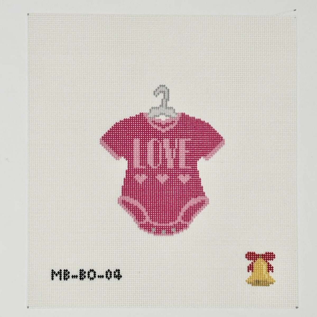 Mopsey Designs Ma Bella Love Baby Onesie MB-BO.04
