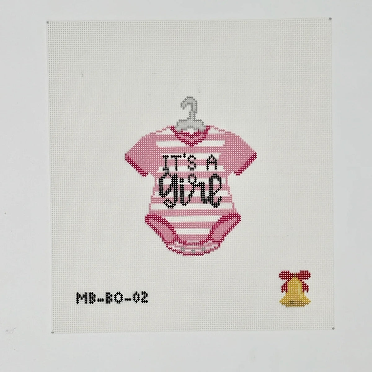 Mopsey Designs Ma Bella It's a Girl Baby Onesie MB-BO.02