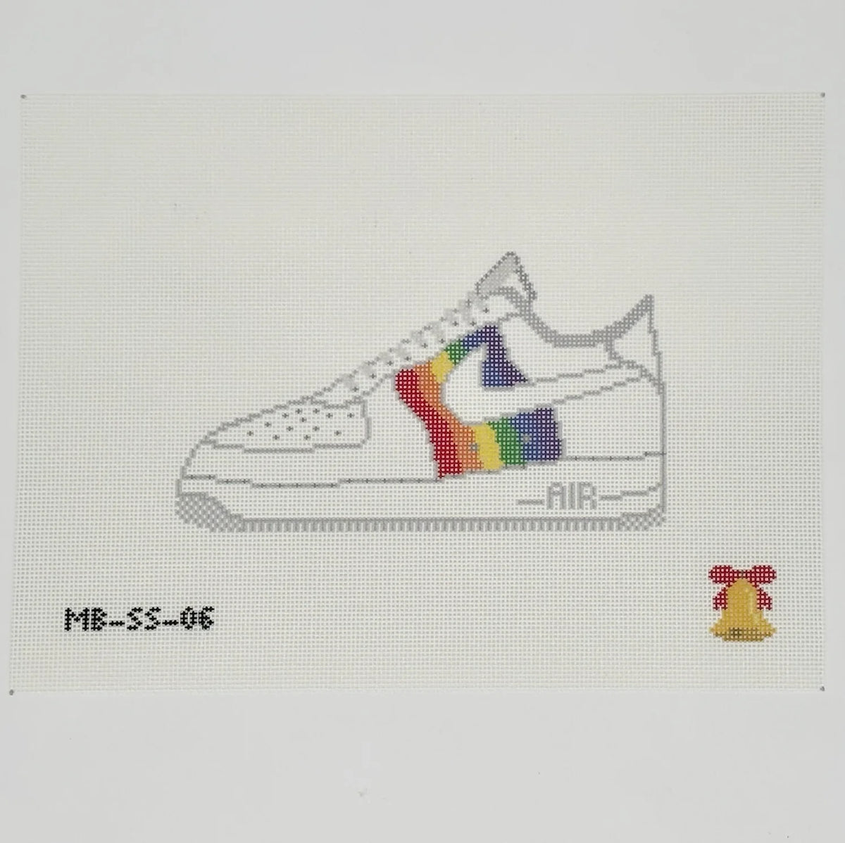 Mopsey Designs Ma Bella Rainbow Air Sneaker 18 MB-SS.06